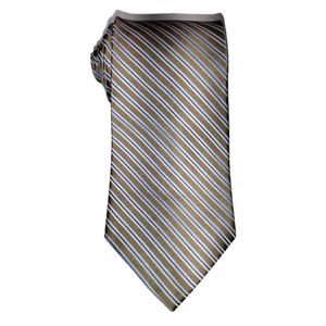 IZOD Striped Silk Neck Tie Length: 60" Width: 3.75"